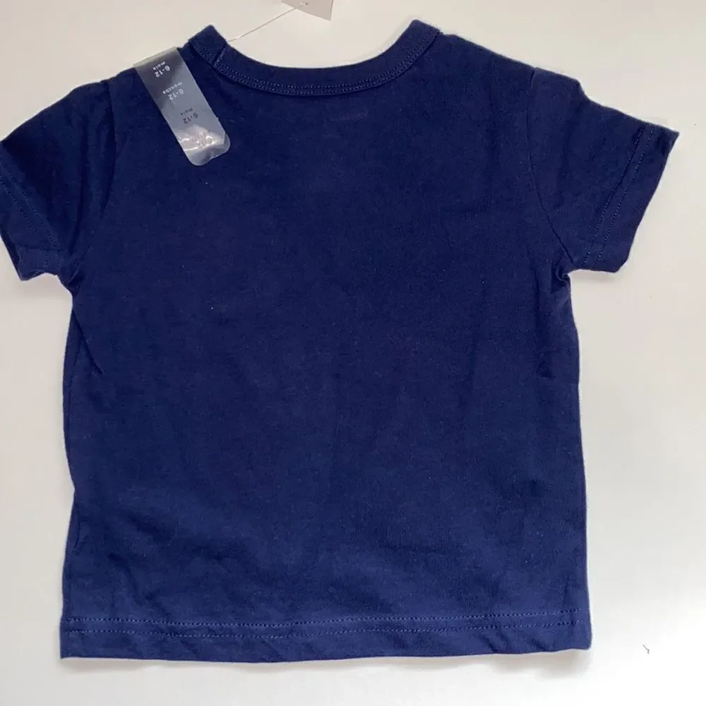 Bundle 2 pc Gap tshirt boys kids sz 6-12 months New